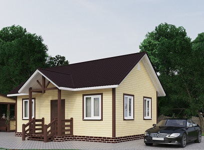Купить дом 8 на 8 в Ейске цена от 832599 руб
